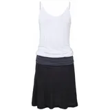 beachtime by lascana Strandkleid Schwarz/Grau 38