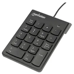 Manhattan kabelgebundene Numerische Tastatur - Schwarz