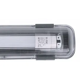 ETC Shop Wannenleuchte 5er Set 157 cm transparent Kunststoff