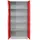 Proregal Xxxl Stahlschrank Rot, Metall, Rechteckig, 92x195x50 cm, Arbeitszimmer, Aktenschränke