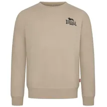 Lonsdale Lympstone Sweatshirt - Sand / Black / Anthracite - XL