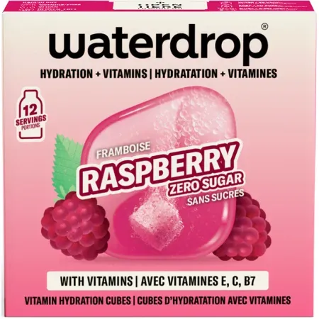 Waterdrop Microdrink Getränkewürfel Mit Vitaminen Himbeere 12 Stück