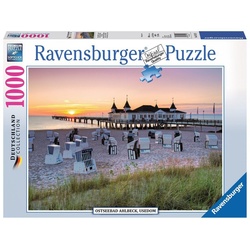 Ravensburger Puzzle 1000 Teile Ravensburger Puzzle Ostseebad Ahlbeck, Usedom 19112, 1000 Puzzleteile