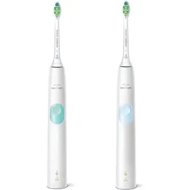 Philips Sonicare ProtectiveClean 4300 HX6807/35 Doppelpack + Reiseetui