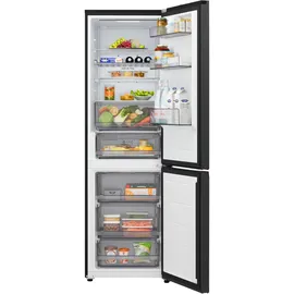 LG GBBS312BEV Kühl-Gefrierkombination (333 l, 1860 mm hoch, Schwarz)