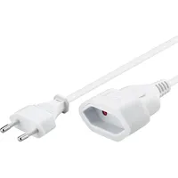goobay 51356 Stromkabel Verlängerung 2 m