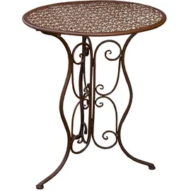 Hti-Living Lani Gartentisch Ø 60 x 70 cm Antik