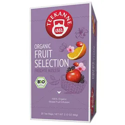 TEEKANNE ORGANIC. FRUIT SELECTION Bio-Tee 20 Portionen