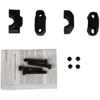 SW-Motech Lenkererhöhung für Ø 28 mm Lenker 30 mm Schwarz