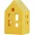 REMEMBER Teelichthaus Nyhavn yellow Gelb aus Keramik