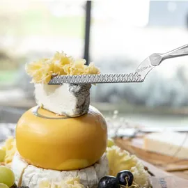 Boska Monaco+ Nr.3 / revolutionäres Design/Edelstahl/Silber / 260 x 55 x 5 mm