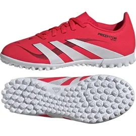 adidas Predator Club Kids TF Kinder Lucid Red/Cloud White/Core Black 37 1/3