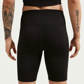 Nike Damen Dri-FIT ONE HR 8" USEAM BLACK/WHITE XS