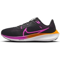 Nike Damen W Air Zoom Pegasus 40, Black/Hyper Violet-Laser ORANGE-WHI, 38 1⁄2