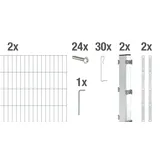 GAH Alberts Alberts Gabionen Grundset Step2 200 x 100 cm feuerverzinkt, zum Aufschrauben