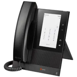Poly CCX 400 VoIP-Telefon mit Rufnummernanzeige/Anklopffunktion SIP SDP 24 Leitungen Schwarz