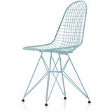 Vitra - Wire Chair DKR (H 43 cm), himmelblau / ohne Bezug, Kunststoffgleiter (basic dark)