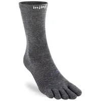 injinji Liner Crew Wool Socken M grau
