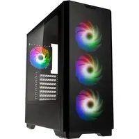 Kolink Unity Solar ARGB Mesh Midi-Tower Schwarz