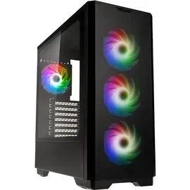 Kolink Unity Solar ARGB Mesh Midi-Tower Schwarz