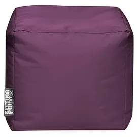 Sitting Point Cube Scuba aubergine