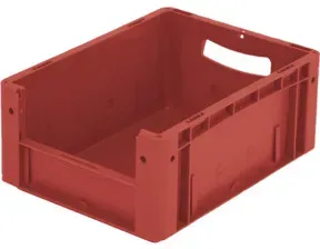 Bito Eurostapelbehälter XL Set / XL 43174 L400xB300xH170 mm, rot Etikett