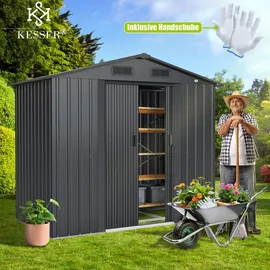 Kesser Gerätehaus 1,31 x 1,31 m Grau