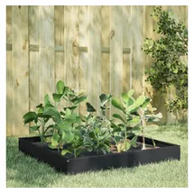vidaXL Hochbeet 100 x 100 x 26 cm Schwarz