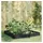 vidaXL Hochbeet 100 x 100 x 26 cm Schwarz
