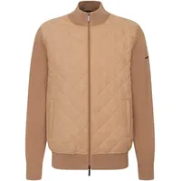 Bugatti Strickjacke in 60-taupe | Gr.: XXL