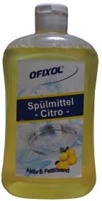 Ofixol Spülmittel Citro, Handspülmittel für Haushalt und Gastronomie, 500 ml - Flasche