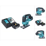 Makita DJV 184 RG1 Akku Pendelhub Stichsäge 18 V Brushless + 1x Akku 6,0 Ah + Ladegerät