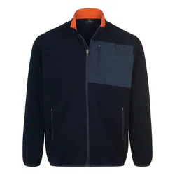 Fleecejacke Authentic Klein blau, 56