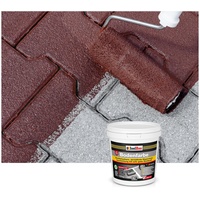 Isolbau Bodenfarbe - 1.5 kg - Boden- und Betonfarbe für Keller, Garage, Werkstatt - Wasserfeste Bodenbeschichtung für innen & außen - Braun (RAL)