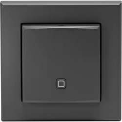 Homematic IP Smart Home Temperatur- und Luftfeuchtigkeitssensor innen HmIP-STH-A anthrazit
