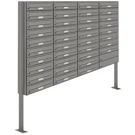 AL Briefkastensysteme 38 Fach Grau