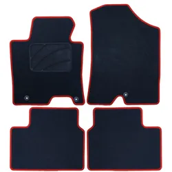 Auto-Fußmatten-Set OCC Motorsport OCCHY0014RD Rot Hyundai i30 5 Stücke