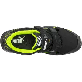 Puma Sicherheitssandale Neodyme Green Low Gr.48 schwarz/grün Mikrofaser/Mesh