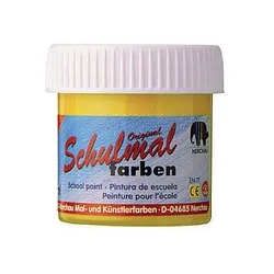 nerchau LACUFA Schulmalfarben gelb 10x 18,0 ml