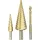 KWB Stufenbohrer 3-teiliges Set 4-12 mm/4-30 mm/6 mm