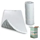 EVERGREENWEB Kaltschaum Matratze 120x195 cm, Hoch 5 cm, EINROLLBAR, Ergonomisch, Ideal als Rollmatratze für Camping oder Fitness Aktivitäten, Yoga, Pilates, Stretching, Härtegrad 2 (H2) | TWISTBED