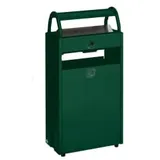 VAR Abfallsammler/Ascher B 48 moosgrün 9 l/60 l