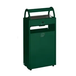 VAR Abfallsammler/Ascher B 48 moosgrün 9 l/60 l