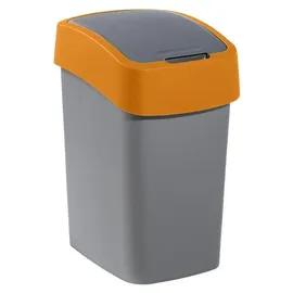 Curver Flip Bin 25 l silber/orange