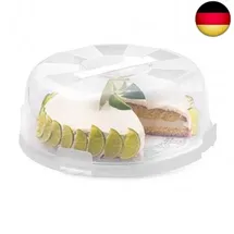 Snips | Kuchenbehälter Delice, Dekorierte Innenplatte, Kuchen Transportbox, 4 Siche...