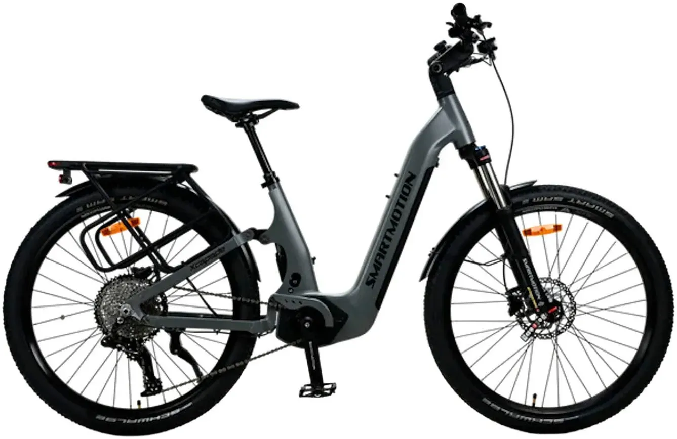 E-Bike SMARTMOTION Gr. 46, grau, Elektrofahrräder, 45,72cm