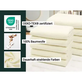 ZOLLNER Handtuchset 10-tlg. beige