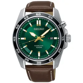 Seiko Kinetic Leder 42 mm SKA791P1