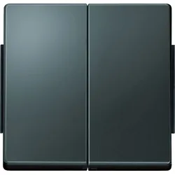 Merten Wippe 2t Schalter anthrazit glänzend AQUADESIGN 343514 für Bussystem