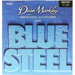 Blue Steel Electric Guitar Strings Medium (11-52)
